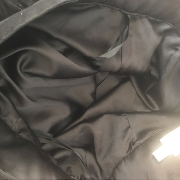 Eliza J black long skirt size 10, glittery tulle fabric and silk. - Picture 6 of 10